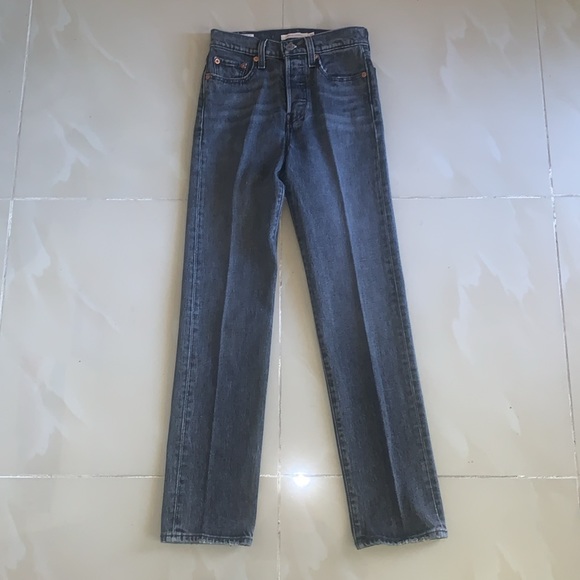 NWOT Levi's Premium WEDGIE STRAIGHT FIT WOMEN'S JEANS - Break a Leg - Picture 4 of 6